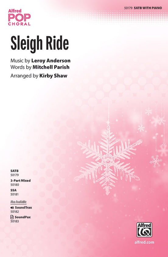 Sleigh Ride - SATB Choral Octavo (Digital Download)