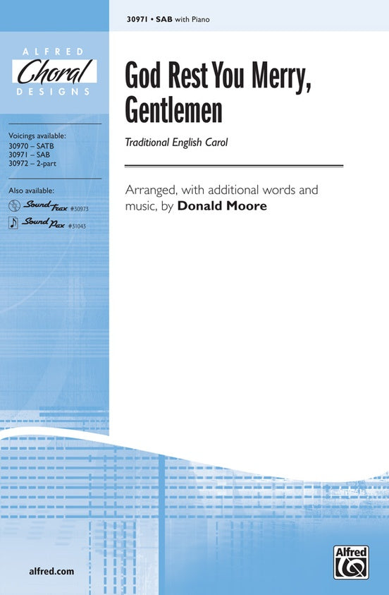 God Rest You Merry, Gentlemen – SAB Choral Octavo (Digital Download)