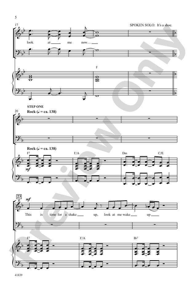 Kinky Boots: A Choral Medley - SAB Choral Octavo (Digital Download)