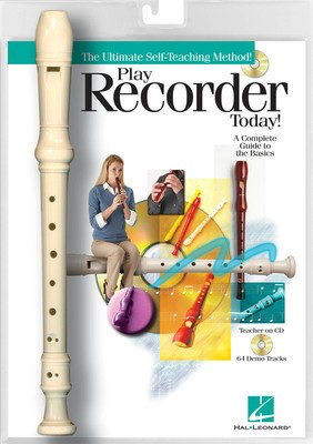 Play Recorder Today! - Book/CD Packaged with a Recorder - Recorder Various Authors Hal Leonard Package