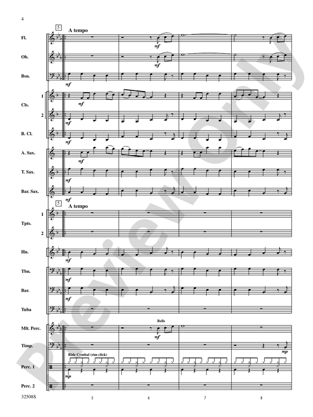 21 Guns - Concert Band Conductor Score & Parts (Digital Download)