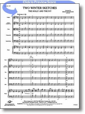 Two Winter Sketches - Brian Balmages - FJH Music Company Score/Parts