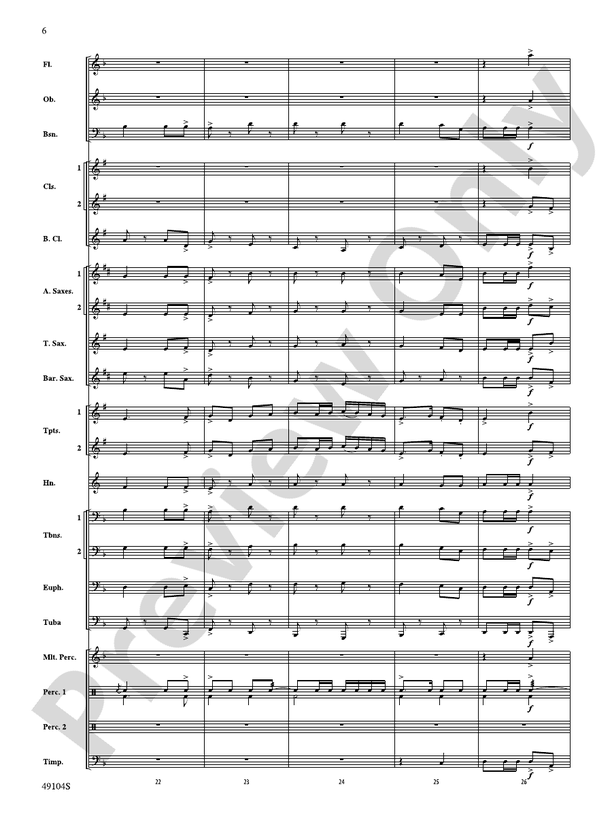 Folk Song Celebration - Concert Band Conductor Score & Parts (Digital Download)