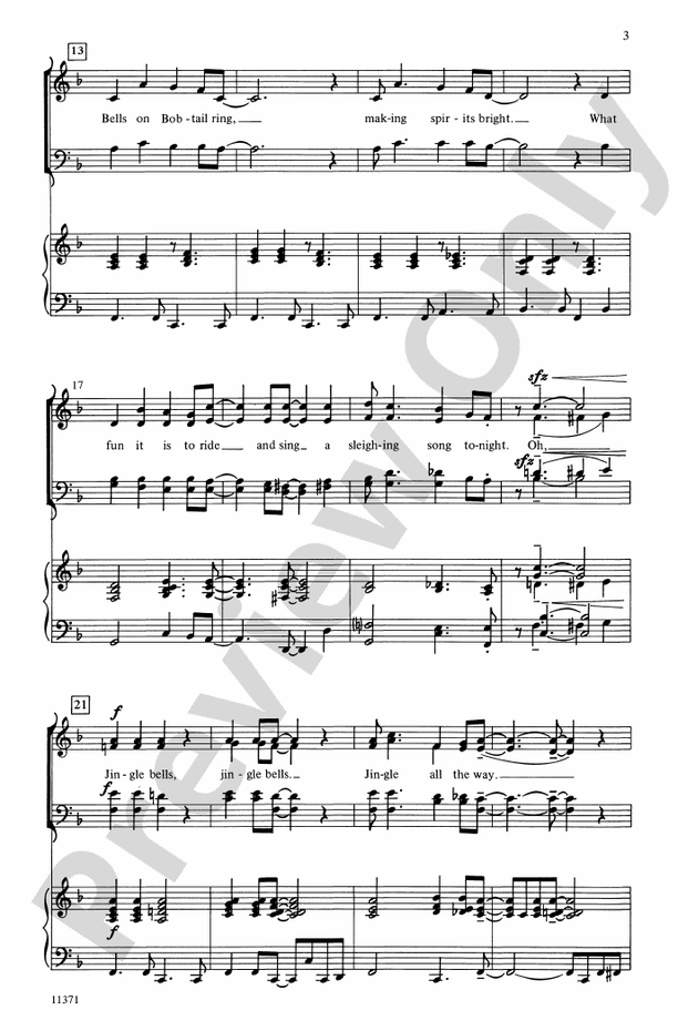 Jingle Bells - Arr. Althouse/Robinson – SATB Choral Octavo (Digital Download)