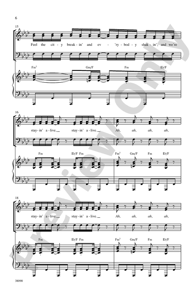 Disco Fever – SAB Choral Octavo (Digital Download)