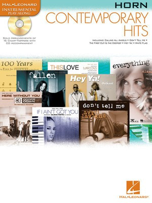 Contemporary Hits - for Horn Instrumental Play-Along Pack - French Horn Hal Leonard French Horn Solo /CD