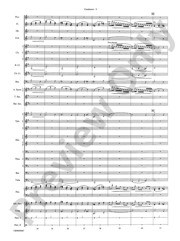 Harry Potter and the Chamber of Secrets, Symphonic Suite from - Concert Band Conductor Score & Parts (Digital Download)