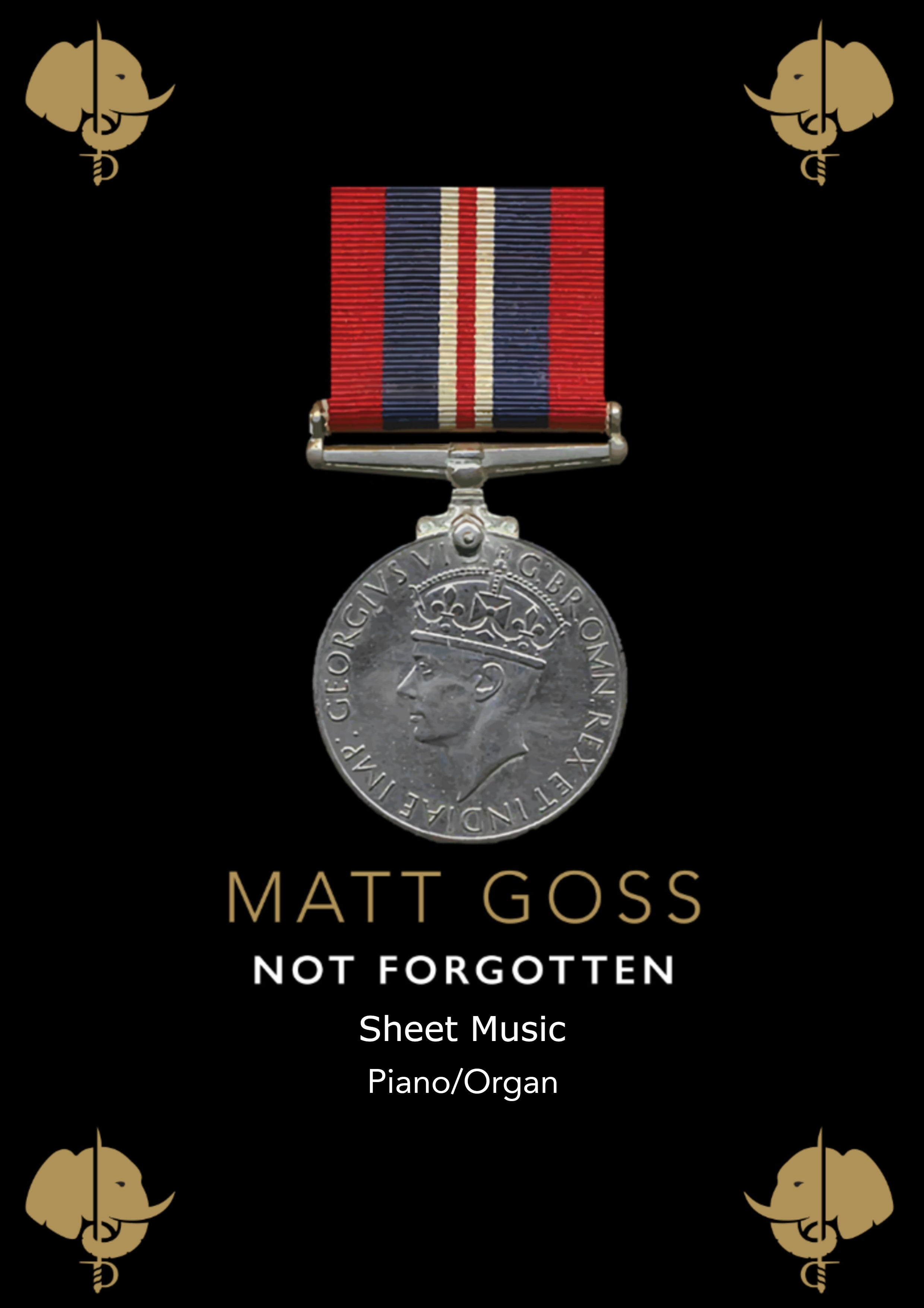 Not Forgotten - Piano/Organ Part (Digital Download)