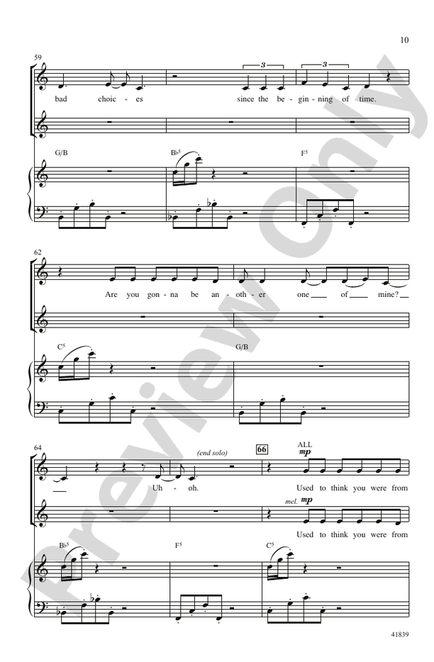 Kinky Boots: A Choral Medley - SAB Choral Octavo (Digital Download)