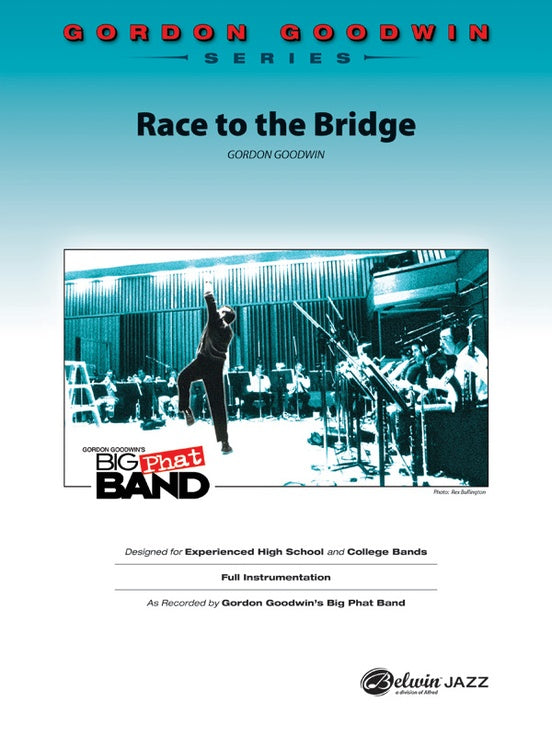Race to the Bridge - Jazz Ensemble Conductor Score & Parts(Digital Download)