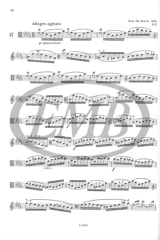 Orszagh - Viola Tutor (German/Hungarian) - Viola Book EMB Z1070