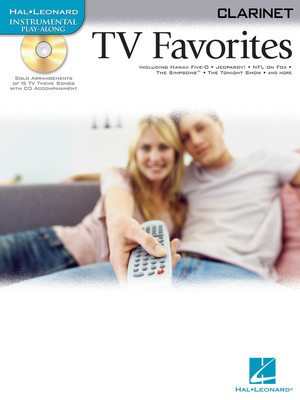 TV Favorites - for Clarinet - Various - Clarinet Hal Leonard /CD