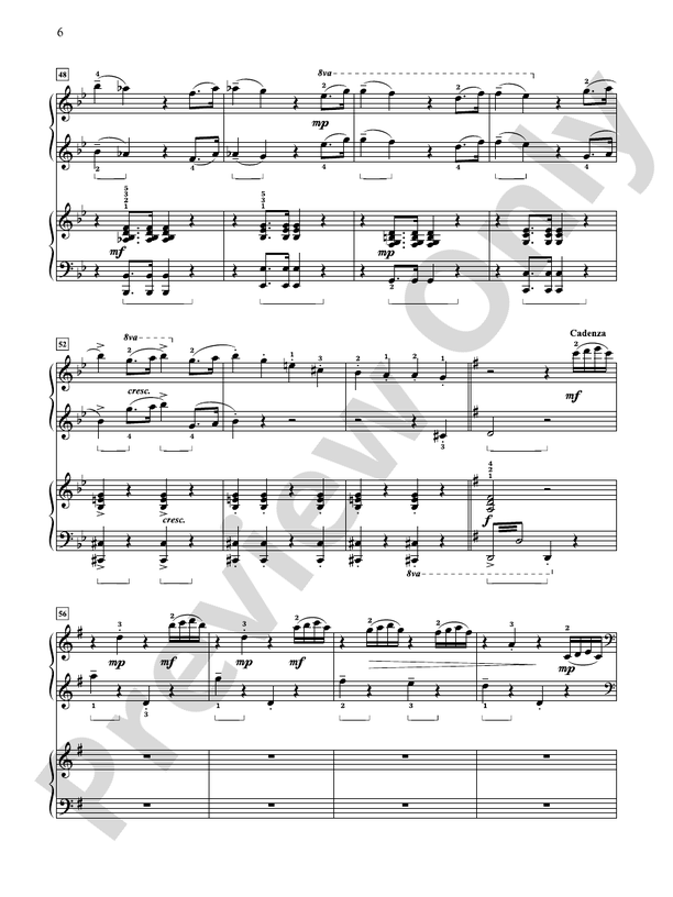 Spring Concerto: In Four Movements for Solo Piano with Piano Accompaniment - 2 Pianos, 4 Hands (Digital Download)
