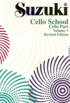 Suzuki Cello School Book/Volume 1 - Cello Book Only, No CD International Edition Summy Birchard 0479S