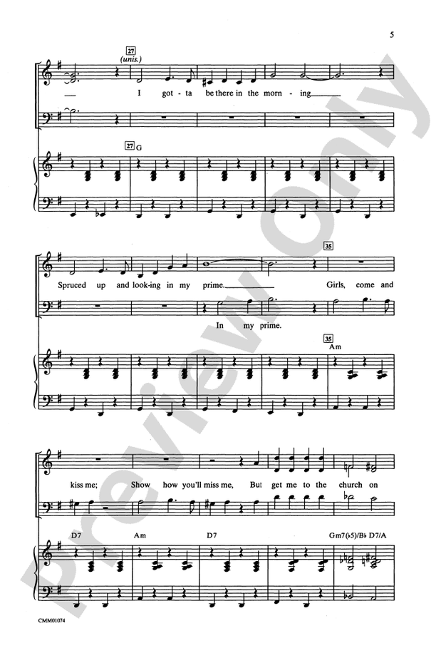 My Fair Lady (Choral Selections) – 3-Part Mixed Choral Octavo (Digital Download)