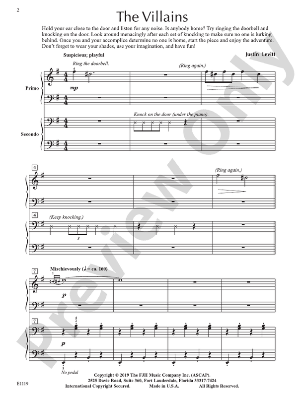 The Villains - Piano (Digital Download)