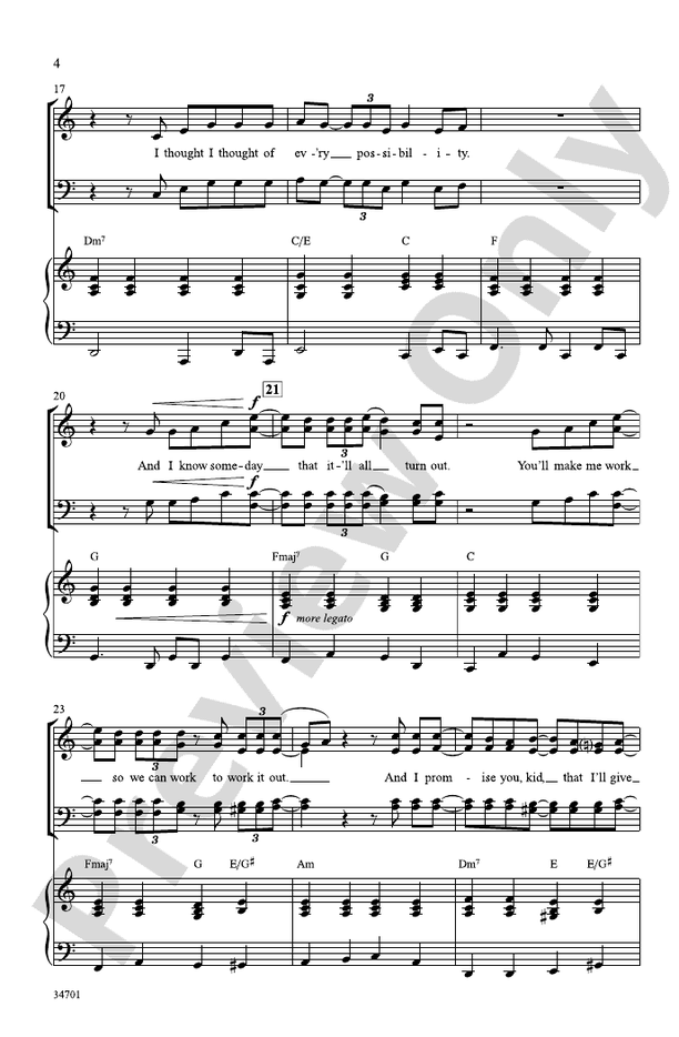 Haven't Met You Yet – SATB Choral Octavo (Digital Download)