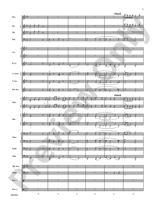 Fantasia on British Sea Songs - Concert Band Conductor Score & Parts (Digital Download)