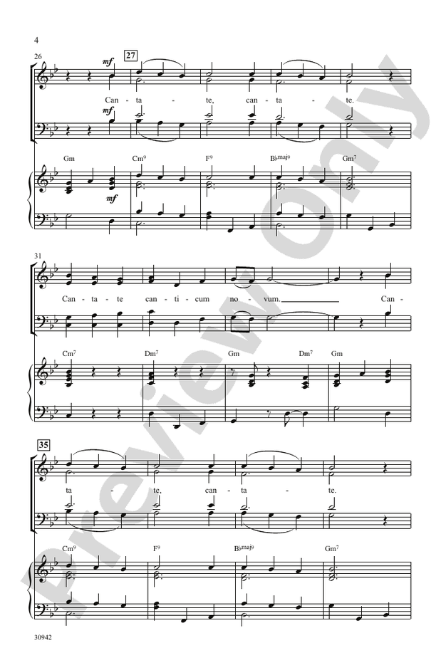 Jazz Cantate – SATB Choral Octavo (Digital Download)
