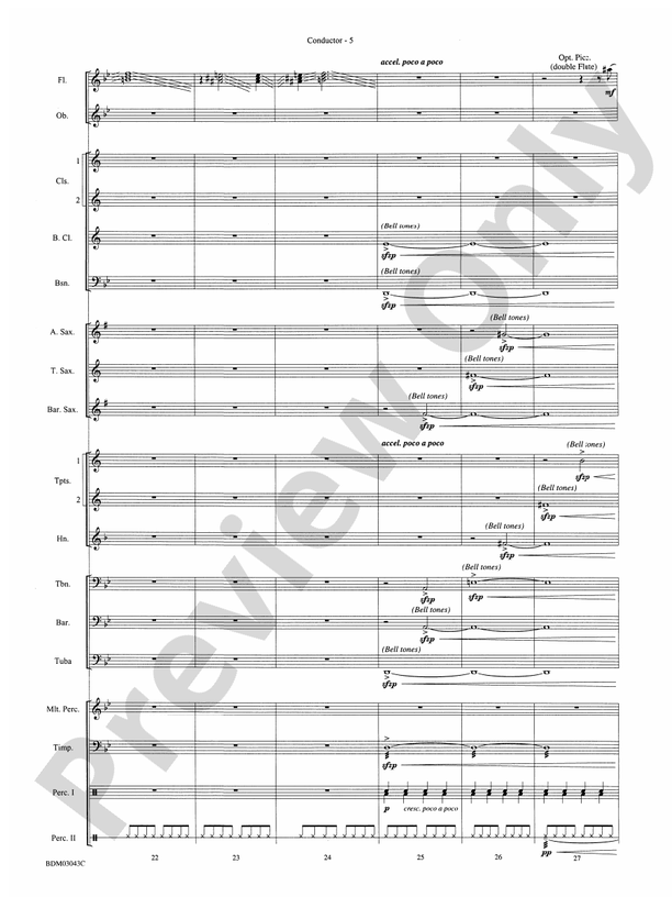 The Great Steamboat Race - Concert Band Conductor Score & Parts (Digital Download)