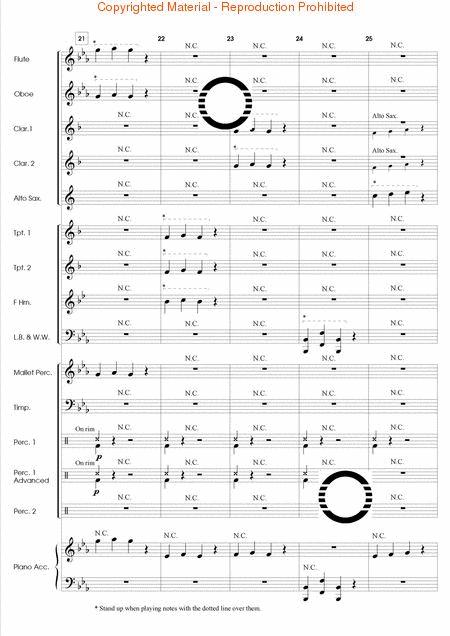 Popcorn Prelude - Beginning Band Grade 0.5 - Score and Parts - Mike Hannickel - Curnow Music