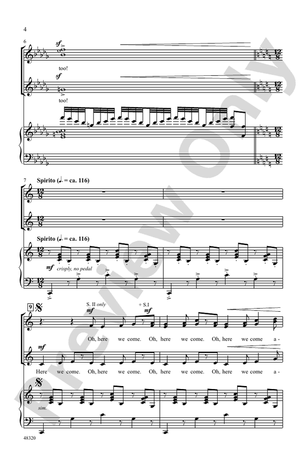 A-Wassailing! - SSA Choral Octavo (Digital Download)