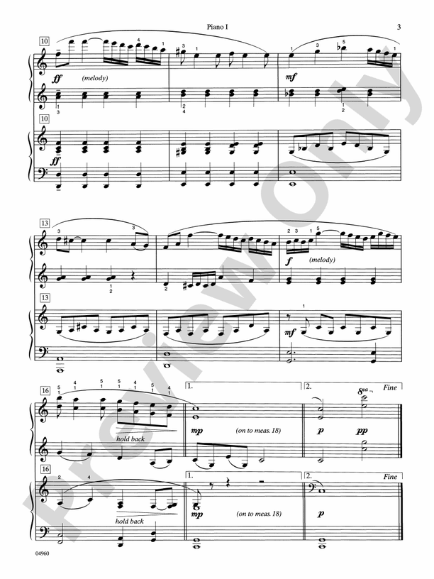 Enchanted Isle - 2 Pianos, 8 Hands (Digital Download)