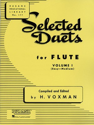 Selected Duets Volume 1 Easy to Medium - Flute Duet Rubank 4470920