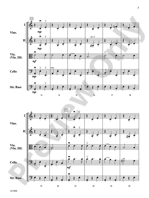 Tum Balalaika – String Orchestra Conductor Score & Parts (Digital Download)