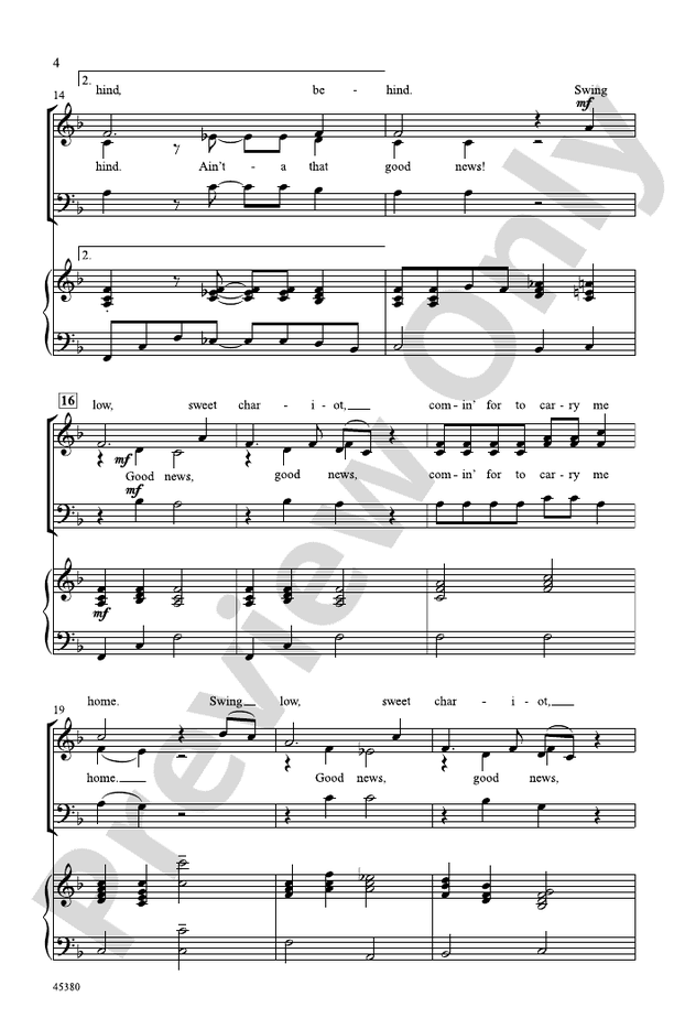 Ain't-a That Good, Good News! - 3-Part Mixed Choral Octavo (Digital Download)
