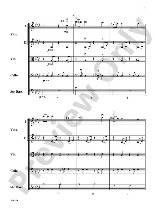 Transylvanian Lullaby - String Orchestra Conductor Score & Parts (Digital Download)