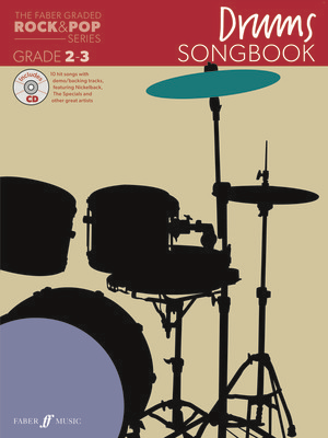 The Faber Graded Rock & Pop Series - Drums Songbook Grade 2- - Drums IMP /CD
