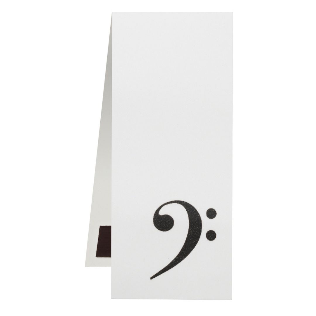 Magnetic Bookmark Bass Clef