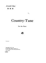 Bax - Country-Tune - Piano Solo (Digital Download)