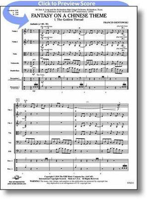 Fantasy on a Chinese Theme - Francis Osentowski - FJH Music Company