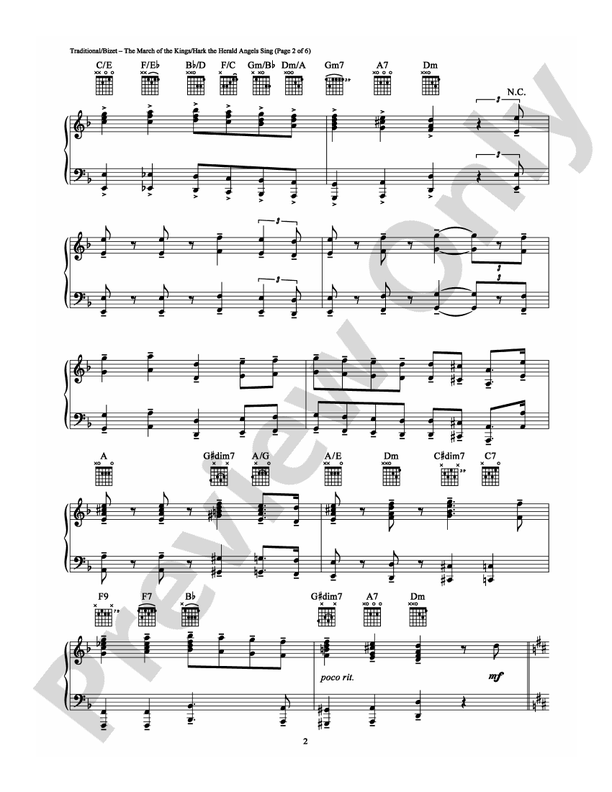 The March of the Kings/Hark the Herald Angel - Piano (Digital Download)