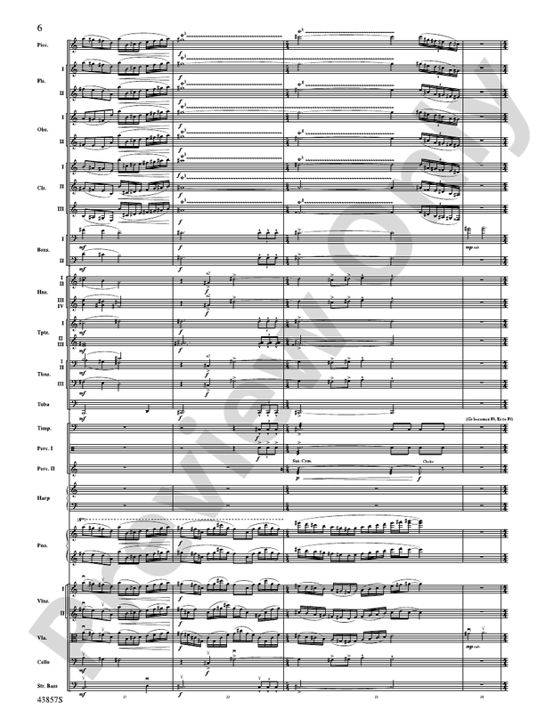 Unconquered – Full Orchestra Conductor Score & Parts (Digital Download)