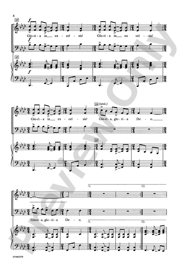 Gloria! – 3-Part Mixed Choral Octavo (Digital Download)