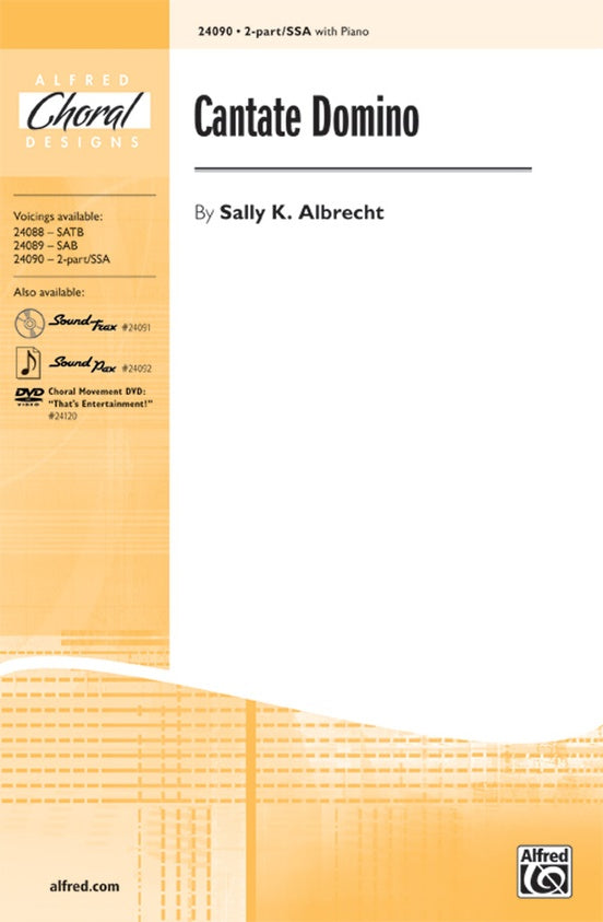 Cantate Domino – 2-Part/SSA Choral Octavo (Digital Download)