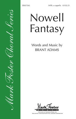 Nowell Fantasy - Brant Adams - SATB Shawnee Press Choral Score Octavo