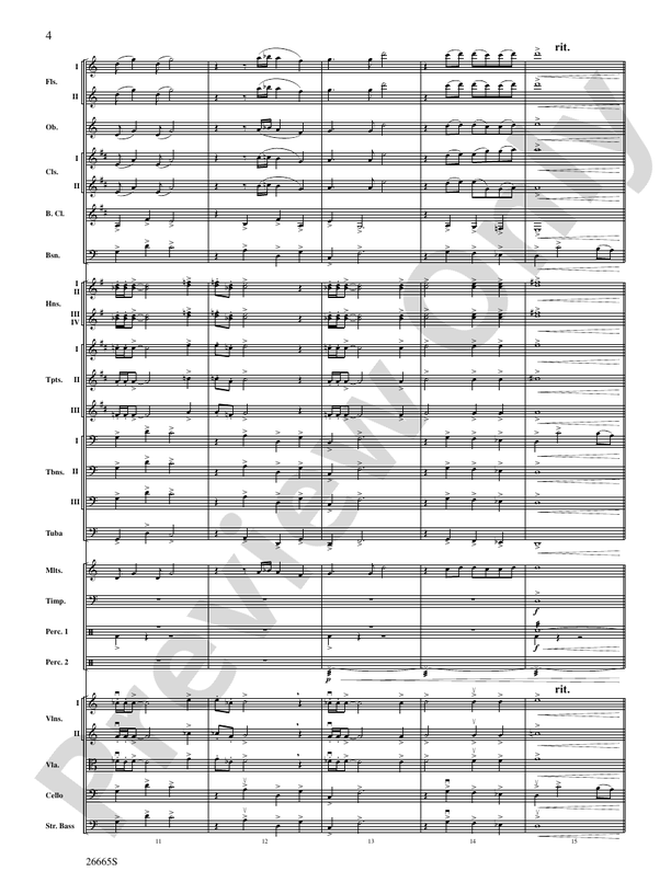 Medieval Legend – Full Orchestra Conductor Score & Parts (Digital Download)