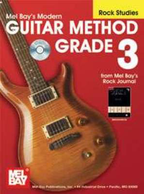 Modern Guitar Method Gr 3 Rock Studies Bk/Cd Gtr -