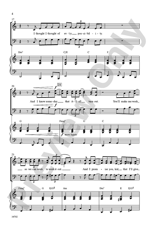 Haven't Met You Yet – SAB Choral Octavo (Digital Download)