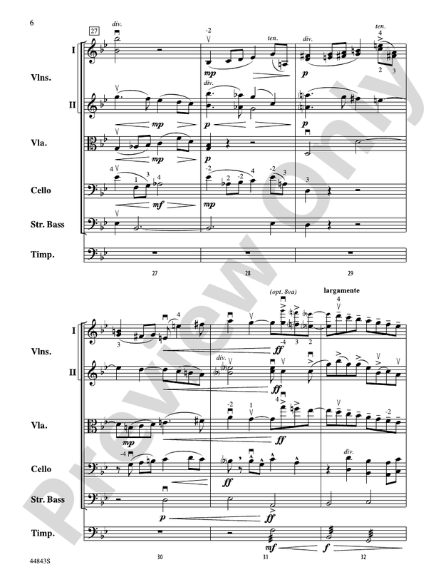 Enigma Variations - String Orchestra Conductor Score & Parts (Digital Download)