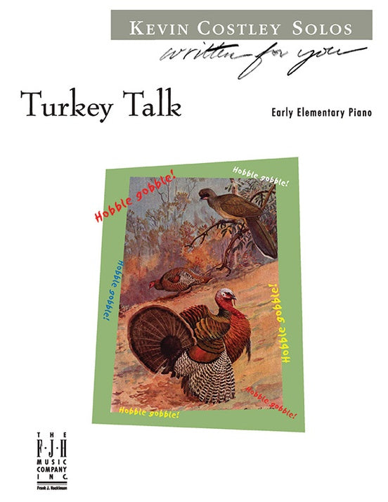 Turkey Talk - Piano (Digital Download)