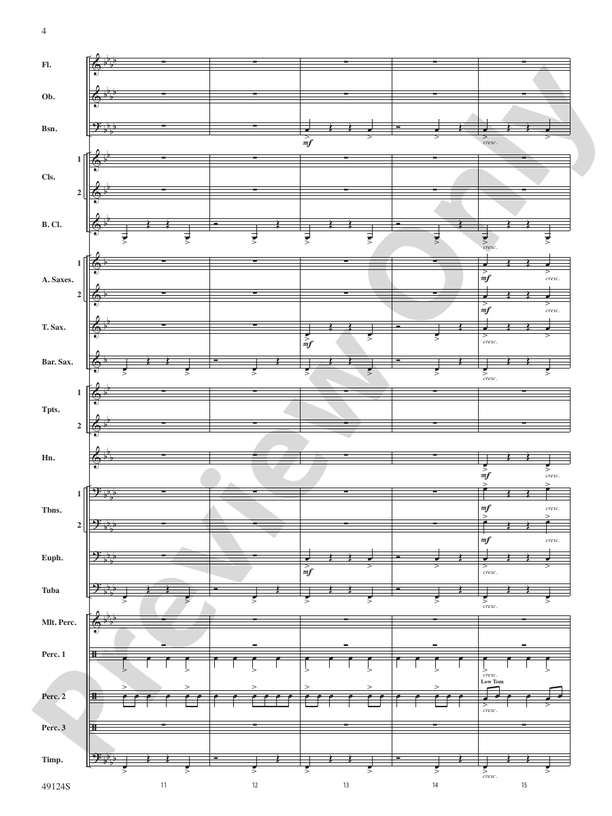 Beyond Reach - Concert Band Conductor Score & Parts (Digital Download)