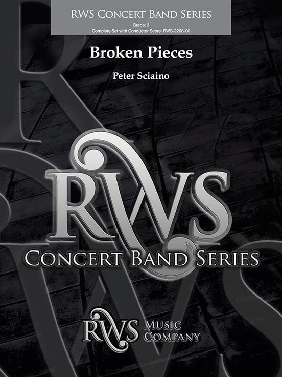Broken Pieces - Concert Band Conductor Score & Parts(Digital Download)