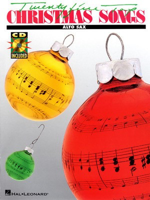 25 Top Christmas Songs - Alto Saxophone Hal Leonard Saxophone Solo /CD