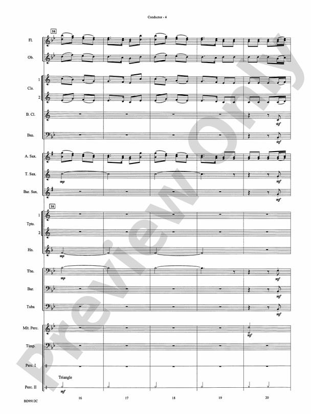 Christmas Collection - Concert Band Conductor Score & Parts (Digital Download)