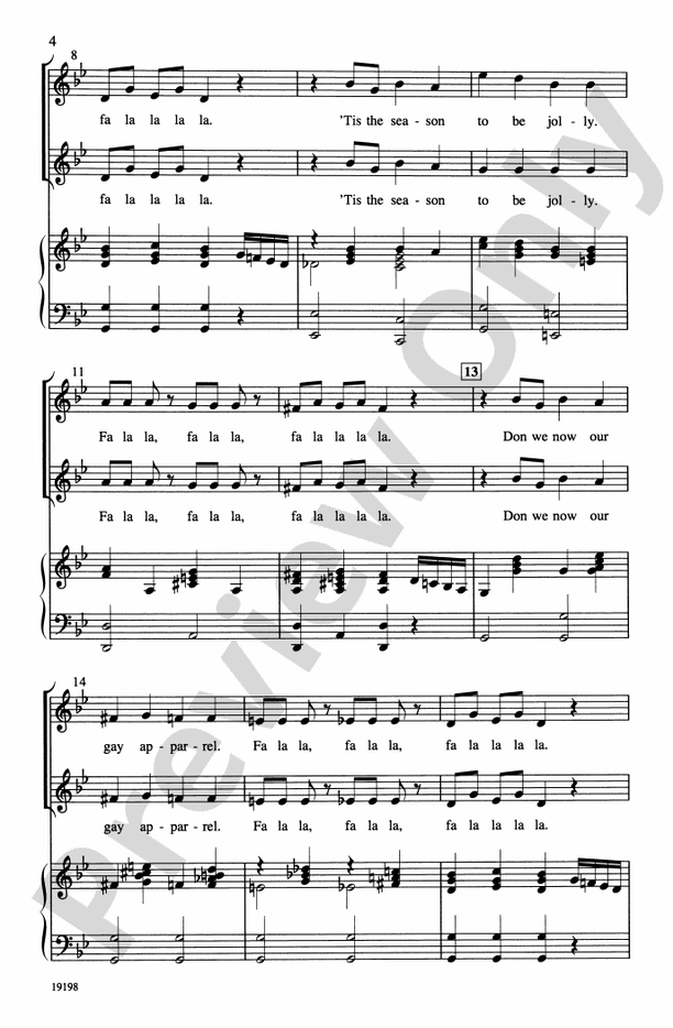 Deck the Nutcracker Hall – 2-Part Choral Octavo (Digital Download)